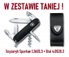 Scyzoryk Victorinox Spartan Czarny w zestawie z etui